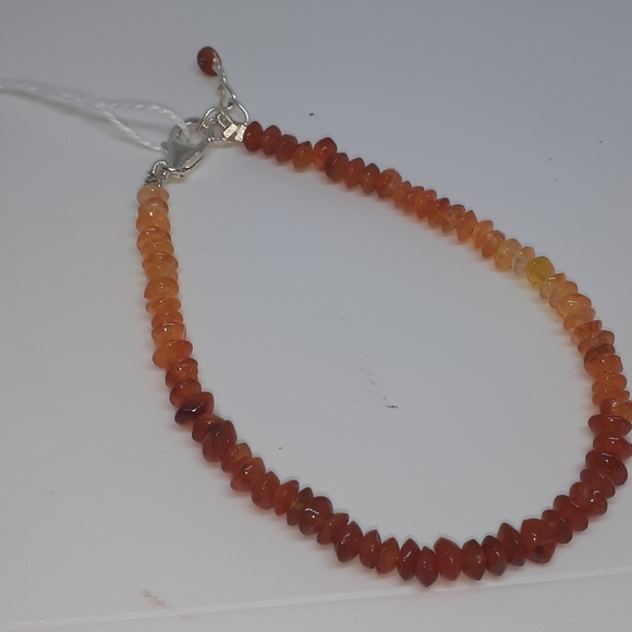 Limited time. Carnelian and sterling silver - Picture 2 of 6